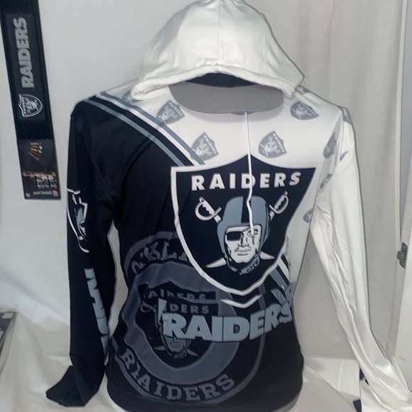 Las Vegas Raiders City 3D Printed TENCIL Hoodie - Picture 4 of 10